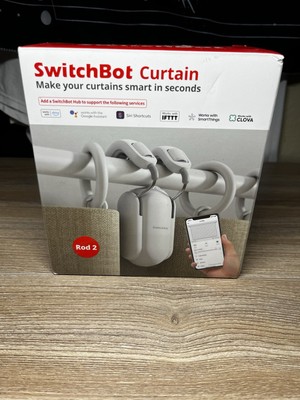 Switchbot Smart Curtain Rod 2, White