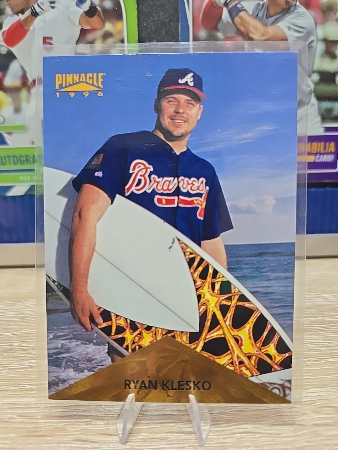 1996 Pinnacle Ryan Klesko #253