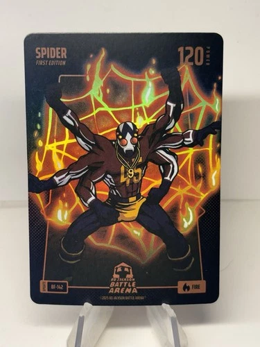 2025 Bo Jackson Battle Arena Spider Donovan Mitchell BF-142 Fire Battlefoil