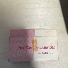 Kodak 35mm Color Transparency Film Slides Set in Cardboard Box