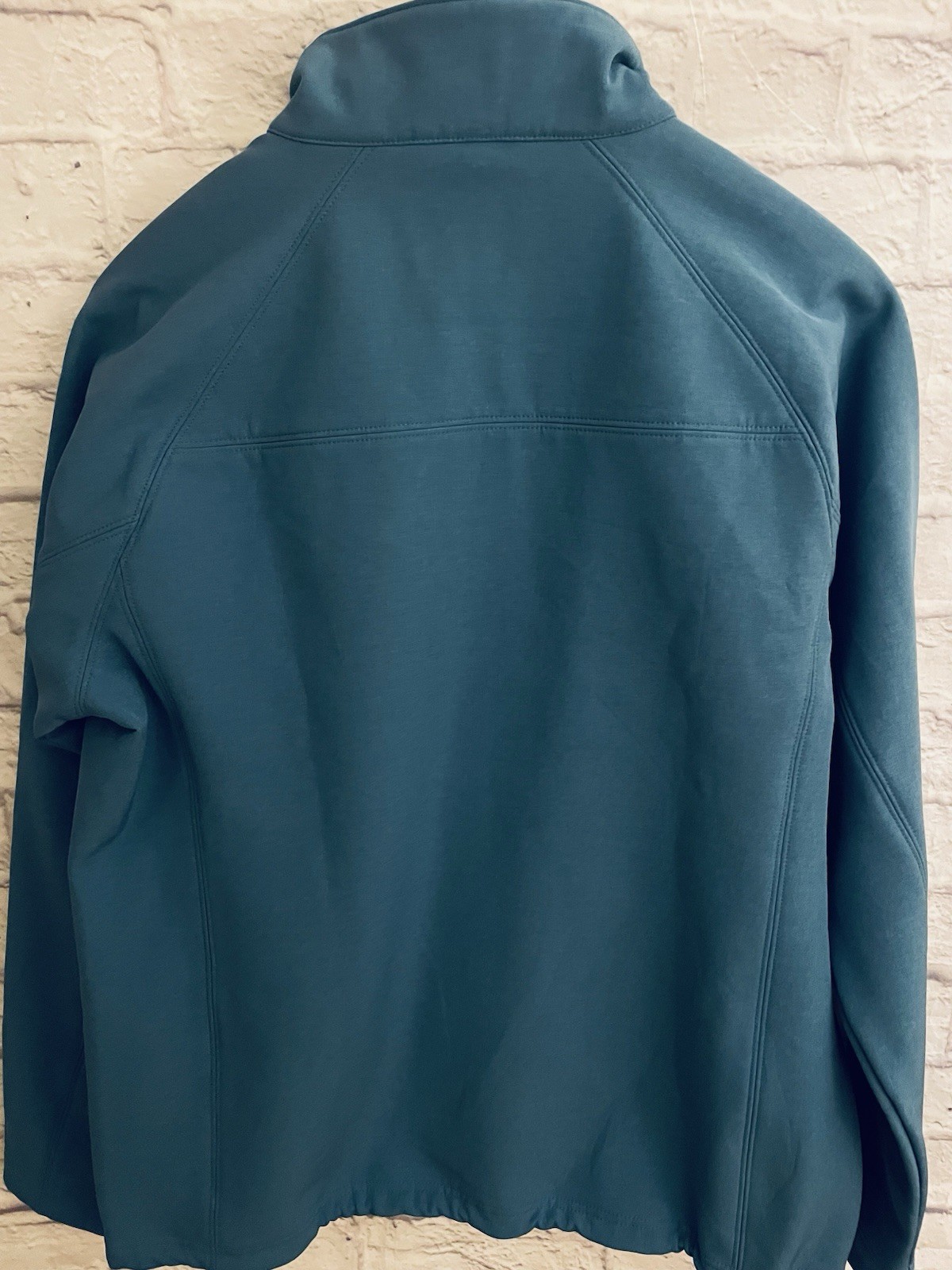 LL Bean Jacket  Blue Full Zip Softshell Fleece Li… - image 6