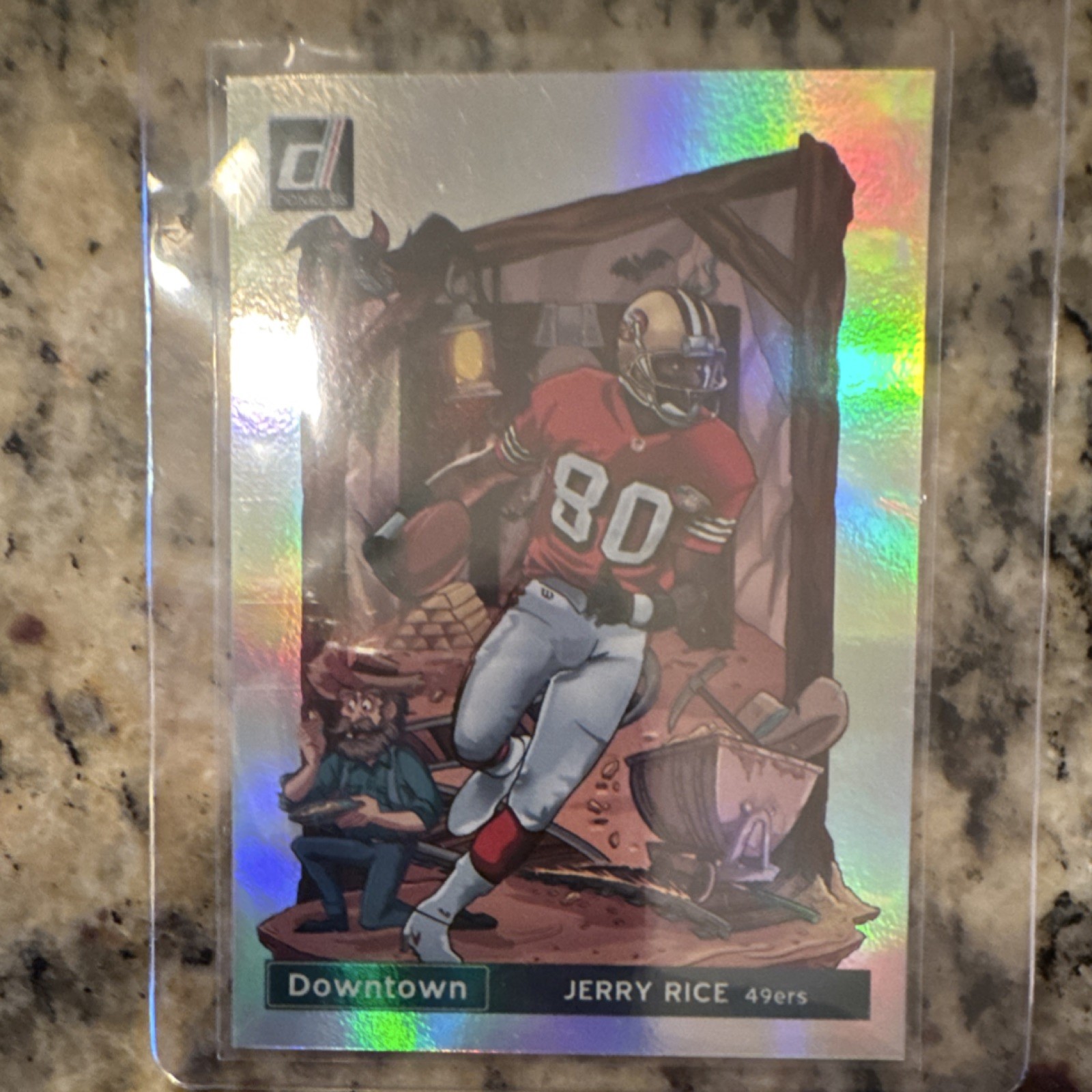 Panini Donruss Optic 2020 Downtown Jerry Rice #DT-13 49ers Football Insert