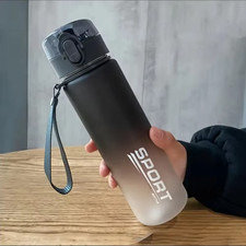 BPA Free Leak Proof Sports Water Bottle 400ml/560ml | Portable Hiking Gym Drink