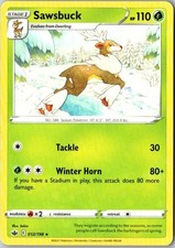 Sawsbuck 012/198 Swsh06: Sword & Shield - Chilling Reign Regular