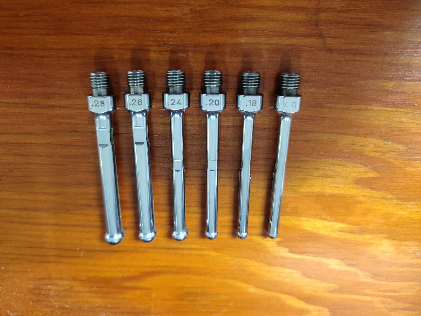 Mahr Intramess Dial Bore Gages.  2 Sets From .16"-.28" And .40"-.72" Very Good!