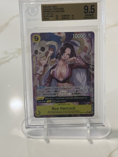 Boa Hancock (Alternate Art) graded BGS 9.5 for sale on eBay