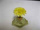 Two Vintage Pump Spray Perfume Bottles with Flower Top — photo 2