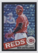 2020 Update Silver Pack 1985 Topps Chrome Baseball Black Nick Castellanos 3q5