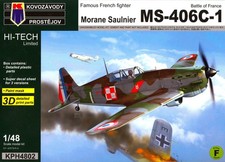 KP Models 1/48 MORANE SAULNIER MS-406C-1 Batt...