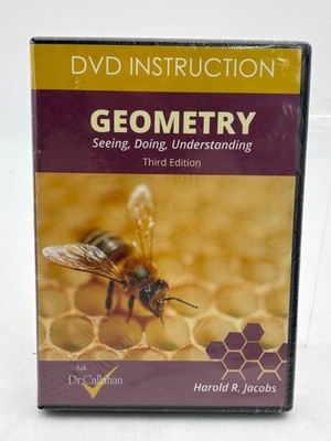 Harold Jacobs Geometry 3rd Edition Instructional 5 DVD Set Homeschool Math