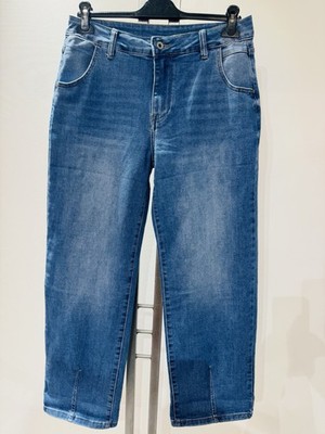 3D Stretch Jean Hose Damen Blau Gr. XL Neu mit Etikett Art: 3D 9346 L: 96cm