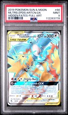 Moltres & Zapdos & Articuno GX 66/68 Hidden Fates Full Art #66 MINT PSA 9