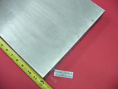 6061 T651 Aluminum Sheet - 6x12 Inch 1/16" Thick Metal Plate With Protective Film (2 Pack)