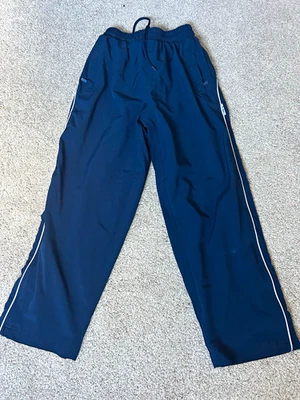 SWI Kids Navy Track Pants Size 8-9Y, Drawstring Elastic Waist - Image 1 of 3