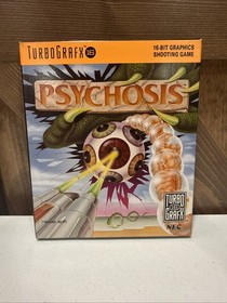 TurboGrafx 16 Psychosis Complete in Box High Grade