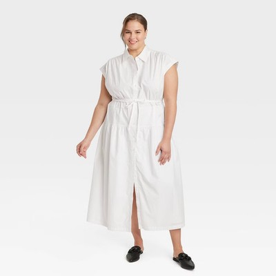 Women's Short Sleeve Midi Dress - A New Day | eBay Women's Short Sleeve Midi Dress - A New Day | eBay