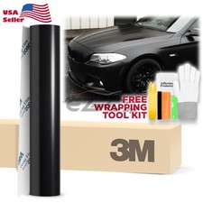 Genuine 3m 2080 Series S12 Satin Black Vinyl Wrap Car Sticker Film Bubble Free Genuine 3m 2080 Series S12 Satin Black Vinyl Wrap Car Sticker Film Bubble Free