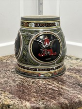 Anheuser Busch Beer Stein Historic A & Eagle Series The 1890 Edition 1993