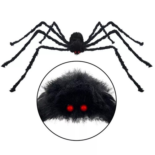 Spider Webs with 49in Spider Halloween Yard Decorations Stretchy Webs 450 Sqft - Picture 7 of 10