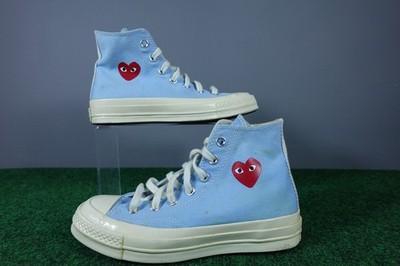 Converse Chuck Taylor All Star 70 Hi CDG Bright Blue 168300C 2020 Women size 6
