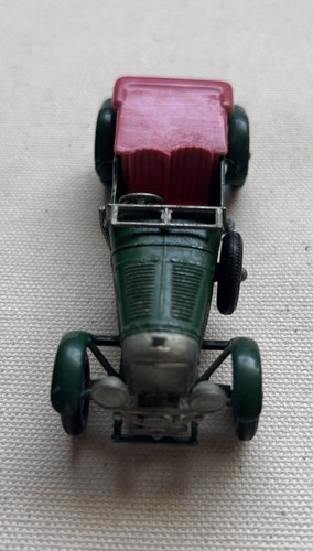 Vintage Lesney Matchbox 1929 4-1/2 Litre Bentley Y5 Models of Yesteryear Green - Imagen 4 de 6