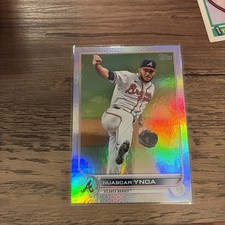 2022 Topps Series 1 - Huascar Ynoa #3 Rainbow Foil