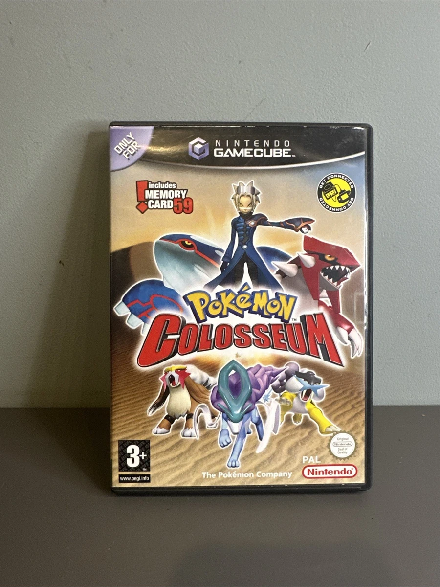 Pokémon Colosseum - Nintendo GameCube - Complete In Box - Tested Working