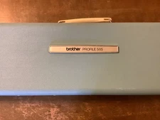 Brother Profile 585 vintage knitting machine / accessories and  training manuals