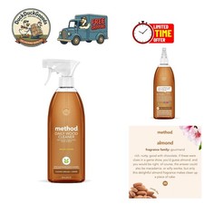 Powerful Eco-Friendly Wood Cleaner in Almond Scent - Dust & Grime Remover, 28 oz 0.39 per fl oz