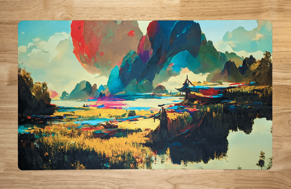 TCG Playmat | With or Without Stitched Edges | Edge to Edge Printing | 24"x14" TCG Playmat | With or Without Stitched Edges | Edge to Edge Printing | 24"x14"