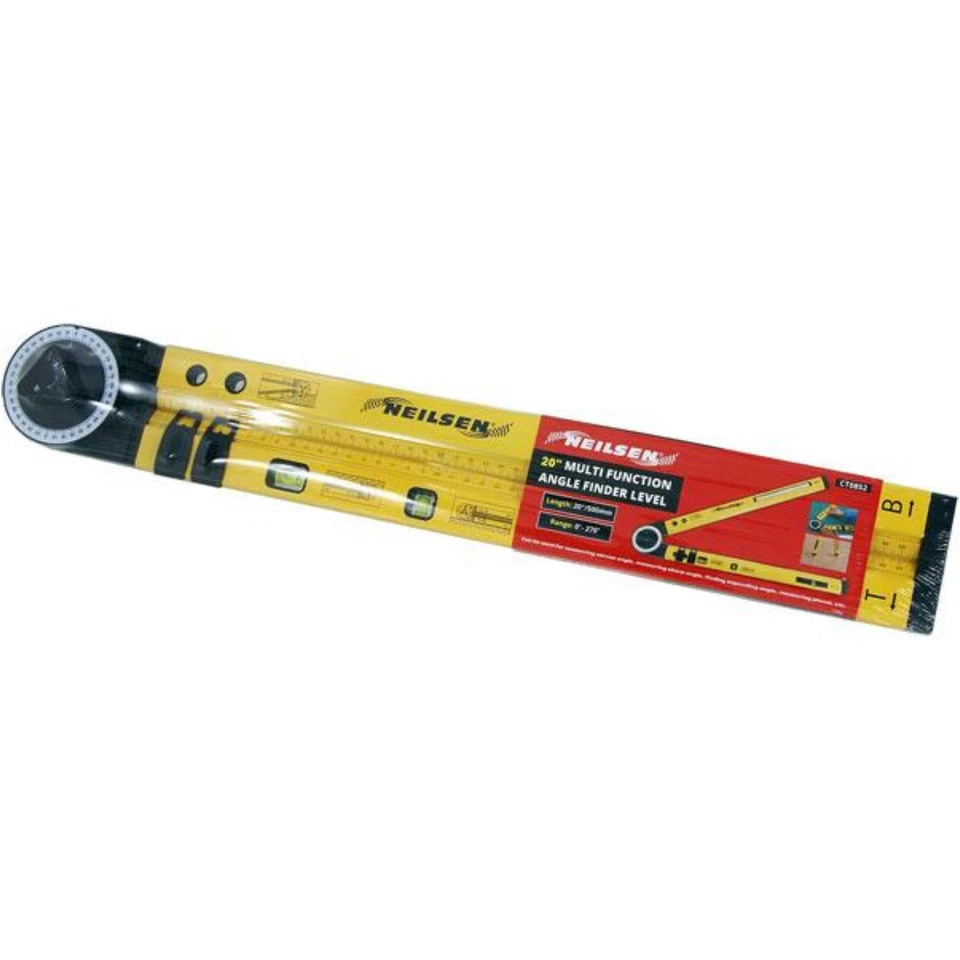 Multi Fuction Angle Finder / Spirit Level 20" Ruler Square 500mm Rule 0-270° - Image 3 of 3
