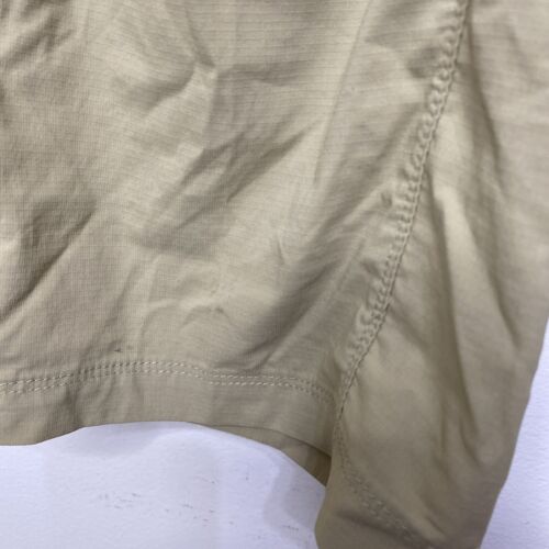 LL Bean Damen Trekking Wander Hose gerades Rollbein hellbraun Größe 16 Reißverschlusstaschen - Bild 4 von 10