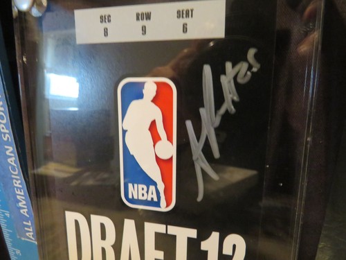 2012 AUSTIN RIVERS AUTOGRAPHED NBA DRAFT DAY TICKET SLABBED WITH NBA COA (MINT) - Picture 2 of 3