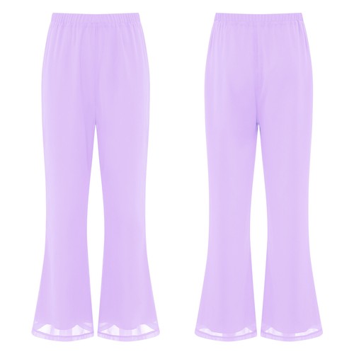 Pantalones acampanados lisos para mujer Pantalones sueltos Elegantes Ropa de club nocturno Oficina Largos - Imagen 58 de 76