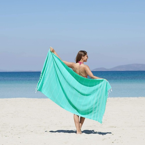 Padishah Home,XXL 100% Turkish Cotton,Bath Beach Gym Pool Yoga Towel 39'' X 70 - Picture 252 of 336