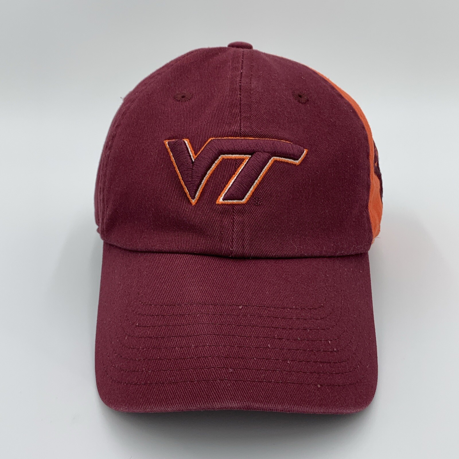 Nike Adjustable Low Profile Strap Back Cap Virginia Tech Hokies VT-image