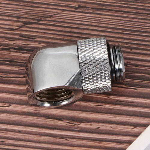 3 Pieces Rotating Elbow Joint Travel Connector for Water Cooling System - Photo 9/12