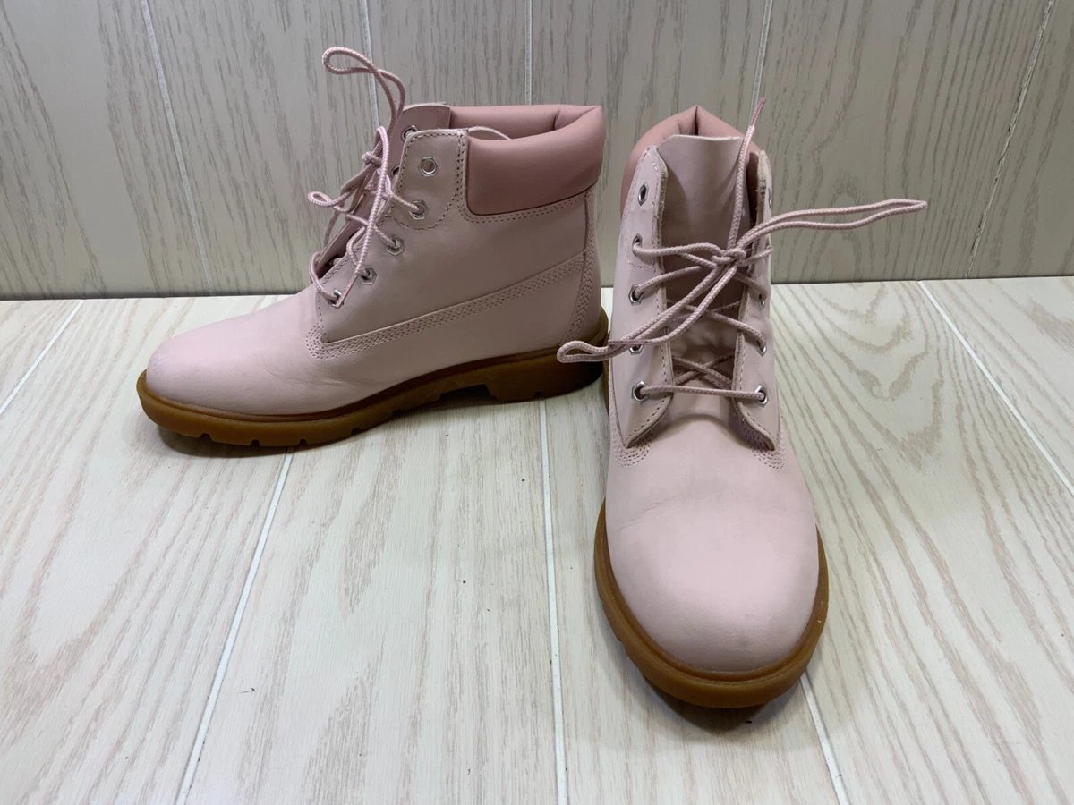 Pink timberlands size 6 hotsell