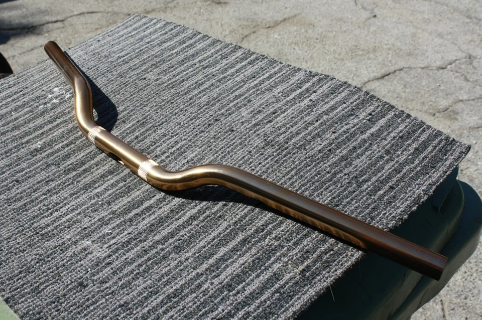 Manillar 75-76 HONDA CB400 CB400F CB 400 CROMADO perforado moleteado como barras OEM  Foto 3 de 4