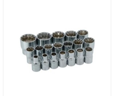Neilsen metrisch Multi Drive Steckschlüssel 8 mm - 32 mm Steckschlüsselsatz in BMC 19-teilig 1/2''