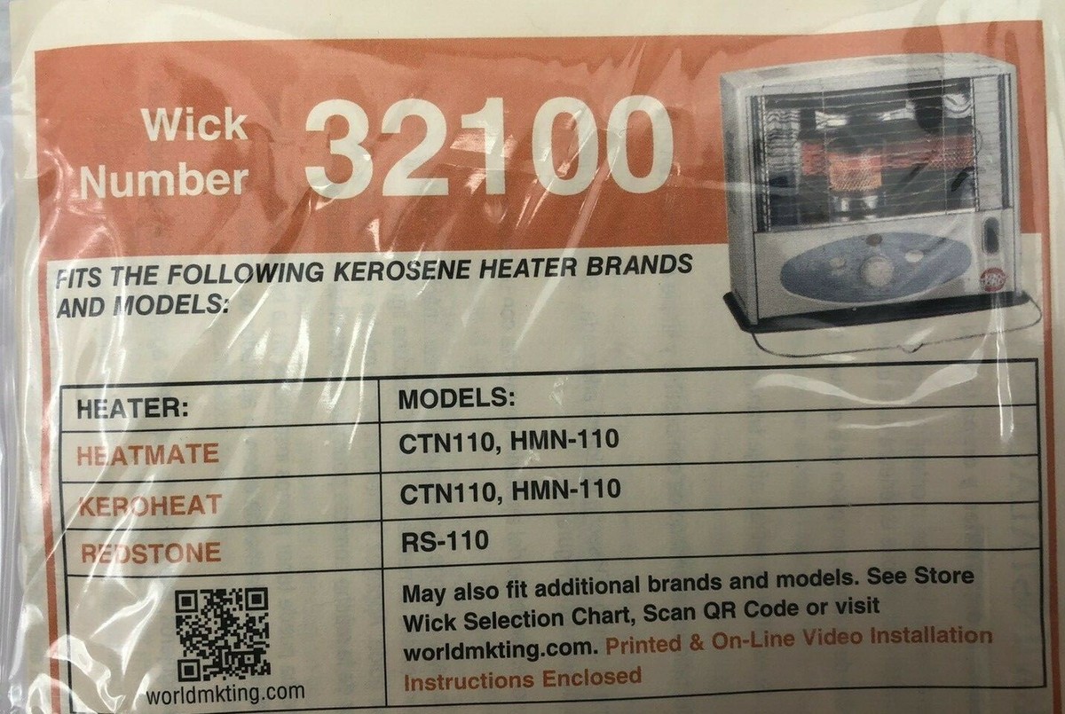 HeatMate HMN-110 Wicks Kero World Replacement Wick # 32100 Redstone RS-110  Wicks 13204321000 | eBay