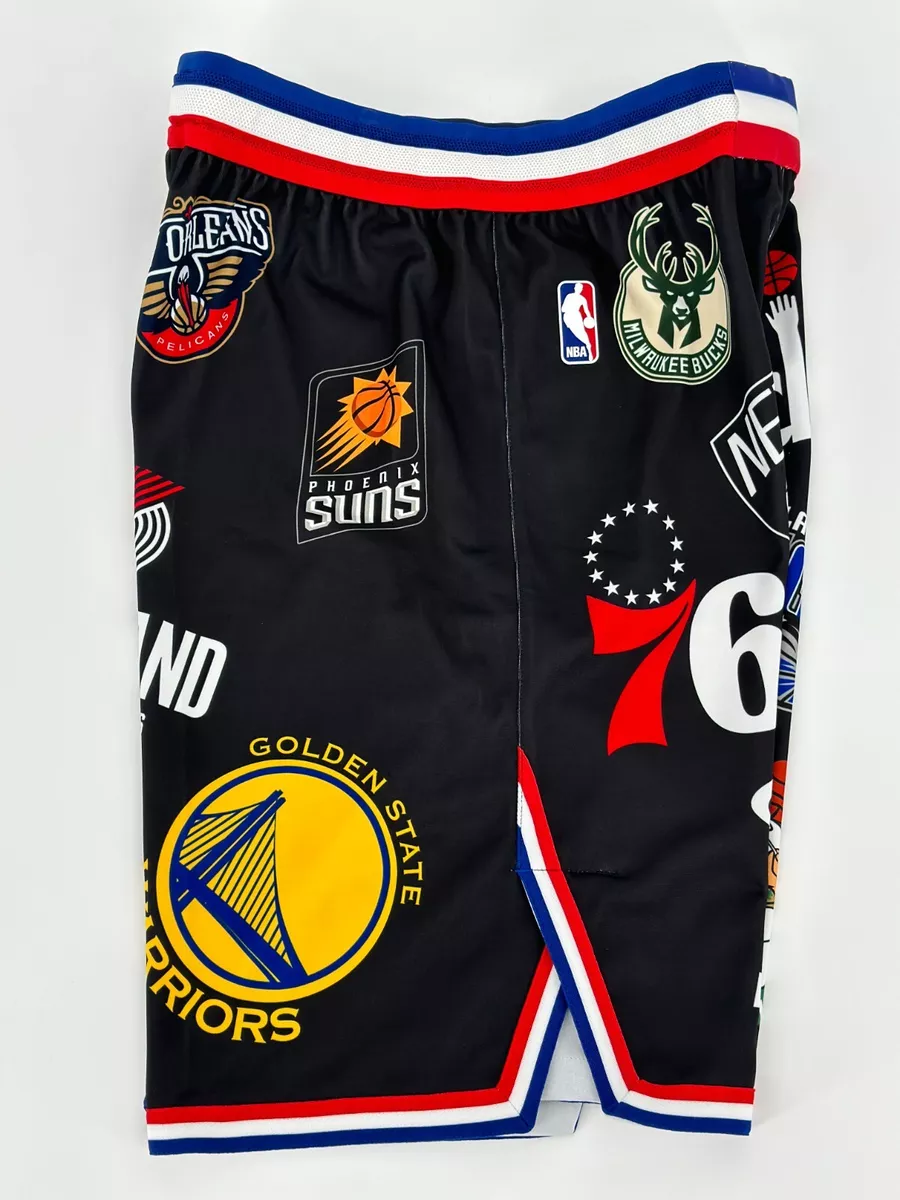 Supreme SS18 Nike NBA Teams Authentic Shorts Black Size 34R Medium