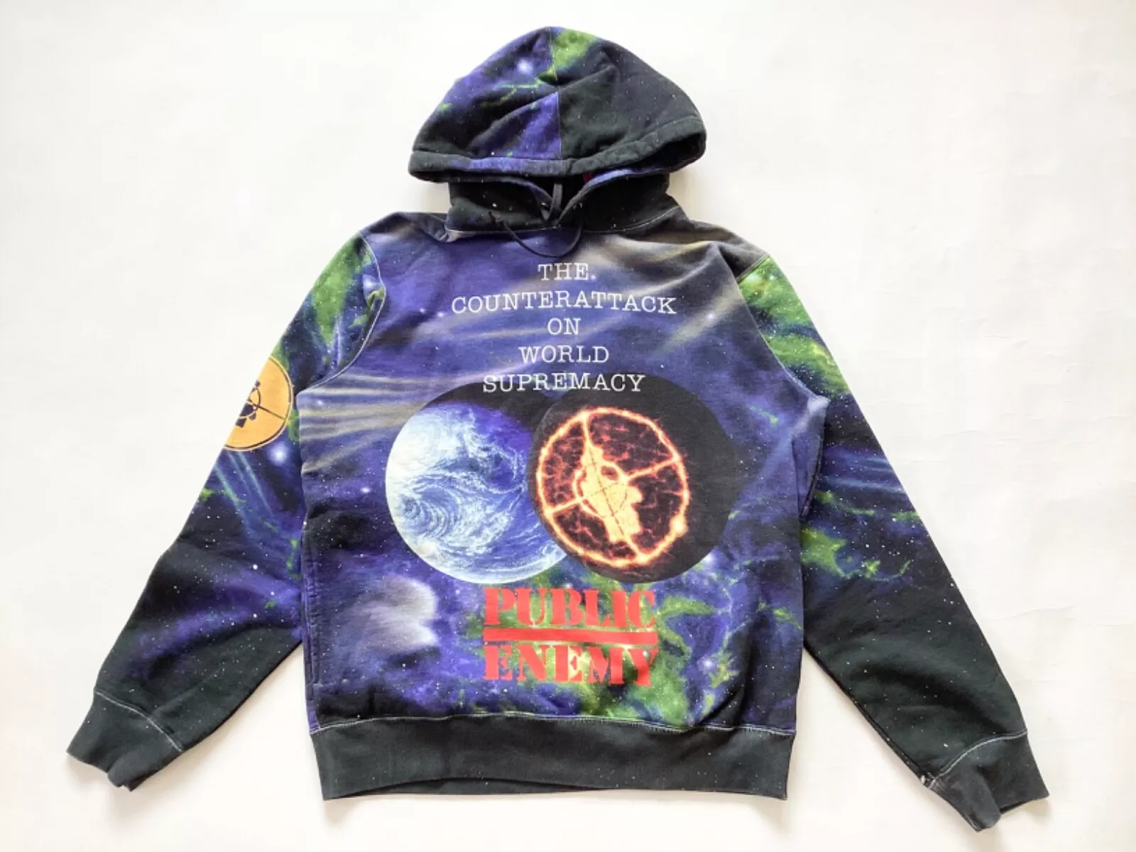 (S) Supreme UNDERCOVER Public Enemy Sweatshirt à capuche Multi 2018SS neuf défaut