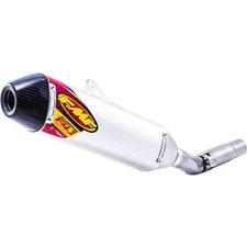 FMF - 042291 Factory 4.1 RCT Slip-On Alum Muffler Stainless Midpipe - Cb Endcap