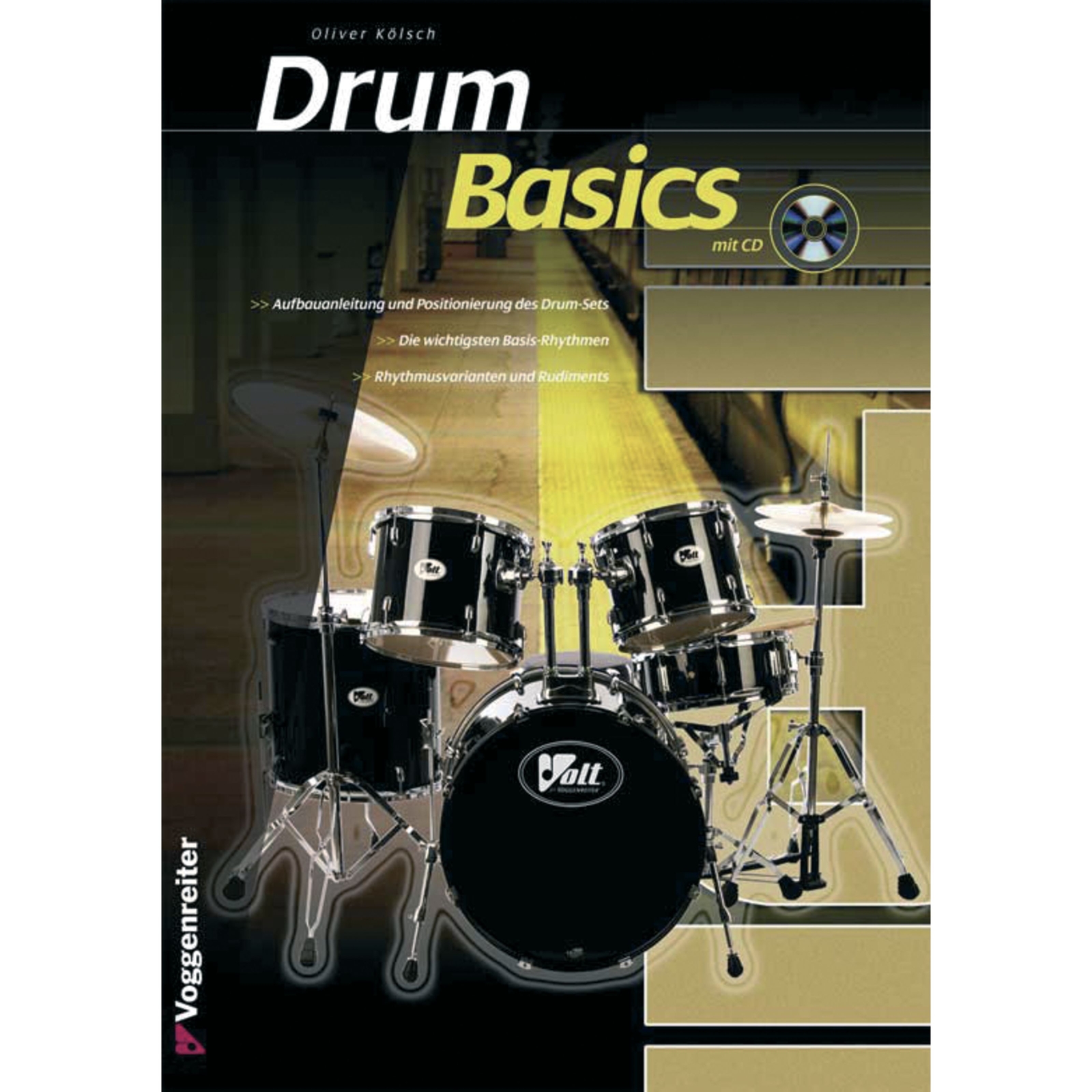 Thumbnail - Voggenreiter Drum Basics Oliver Kölsch, Lehrbuch Und Cd