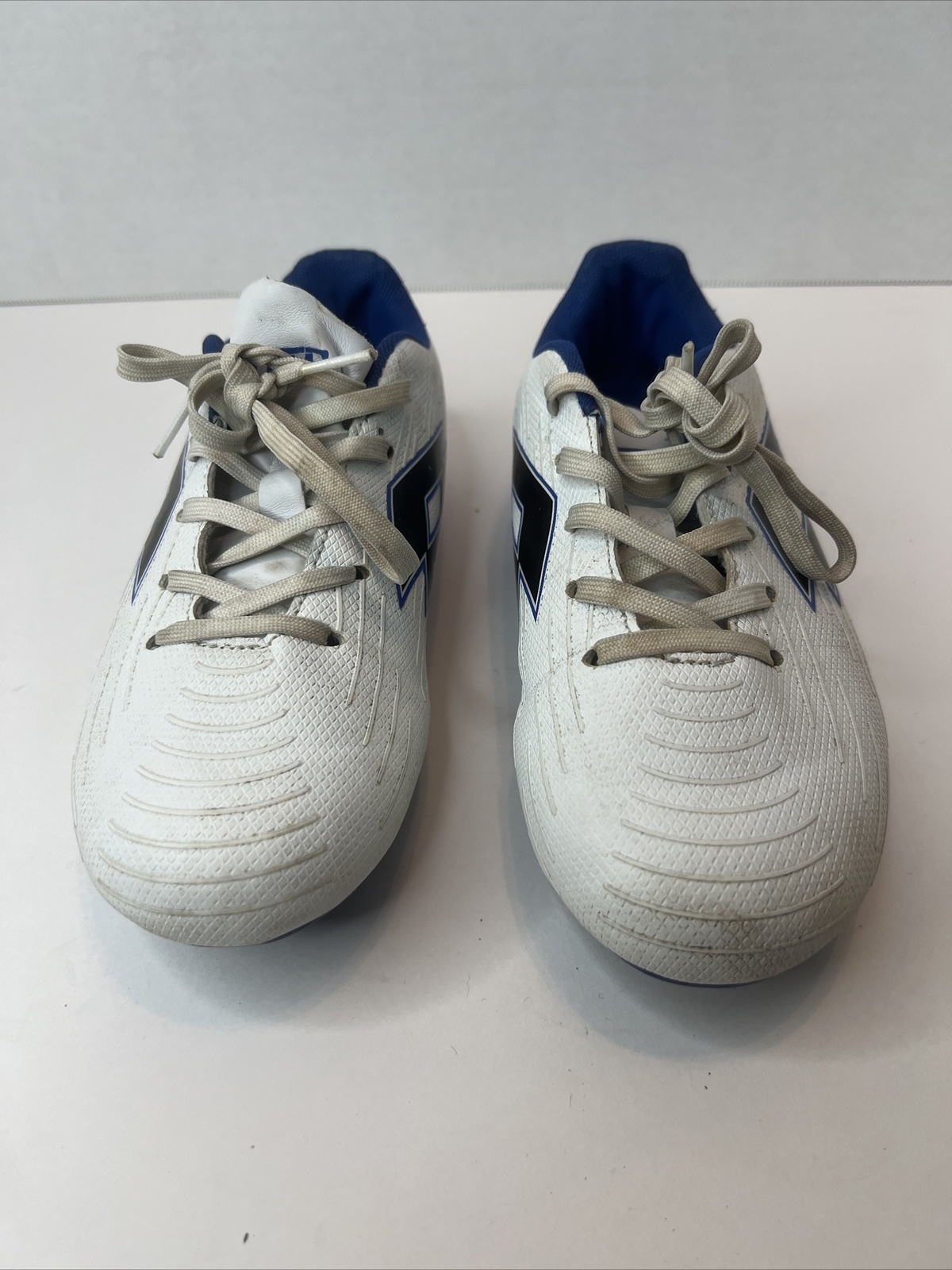 LOTTO Tacchetti Calcio Neopolitani Stivali Calcio Bambino 2 5 W Blu Bianco