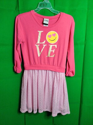 strapless open back dress Pink Fruit Emoji Pinafore Dress – Huxbaby