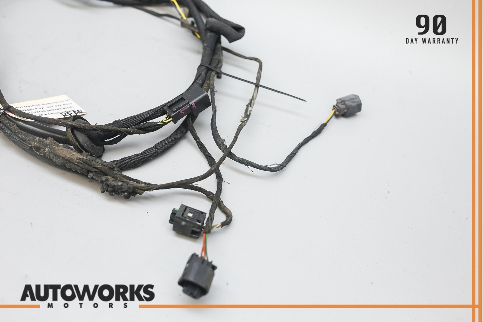 03-08 Maserati Quattroporte M139 Rear Bumper Parking Wiring Wire Harness OEM