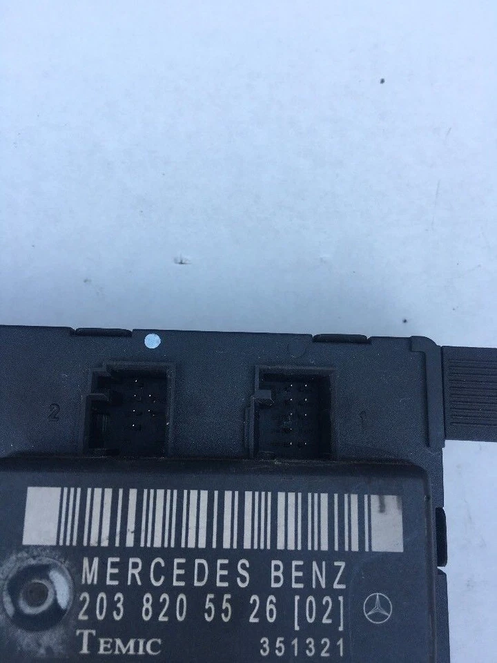 2002-2005 Mercedes C320 C240 C230 Door Control Module Front Left 2038205526 - Image 3 of 4