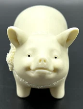 Dept 56 Easter 1998 Pig Porcelain Figurine Snowbabies